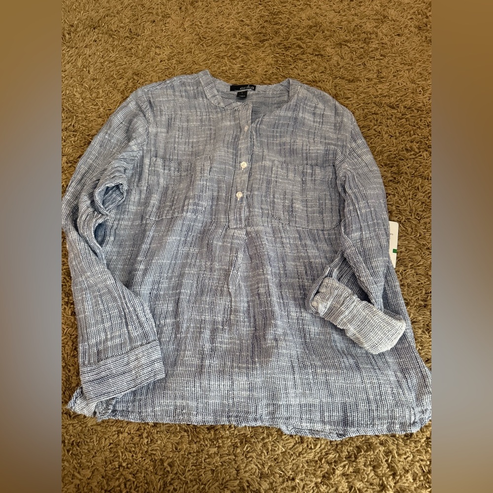 Blue Casual Shirt